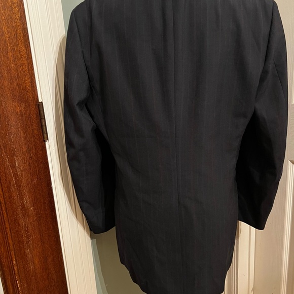 LN Towncraft pinstripes navy blazer 38R - Picture 4 of 4
